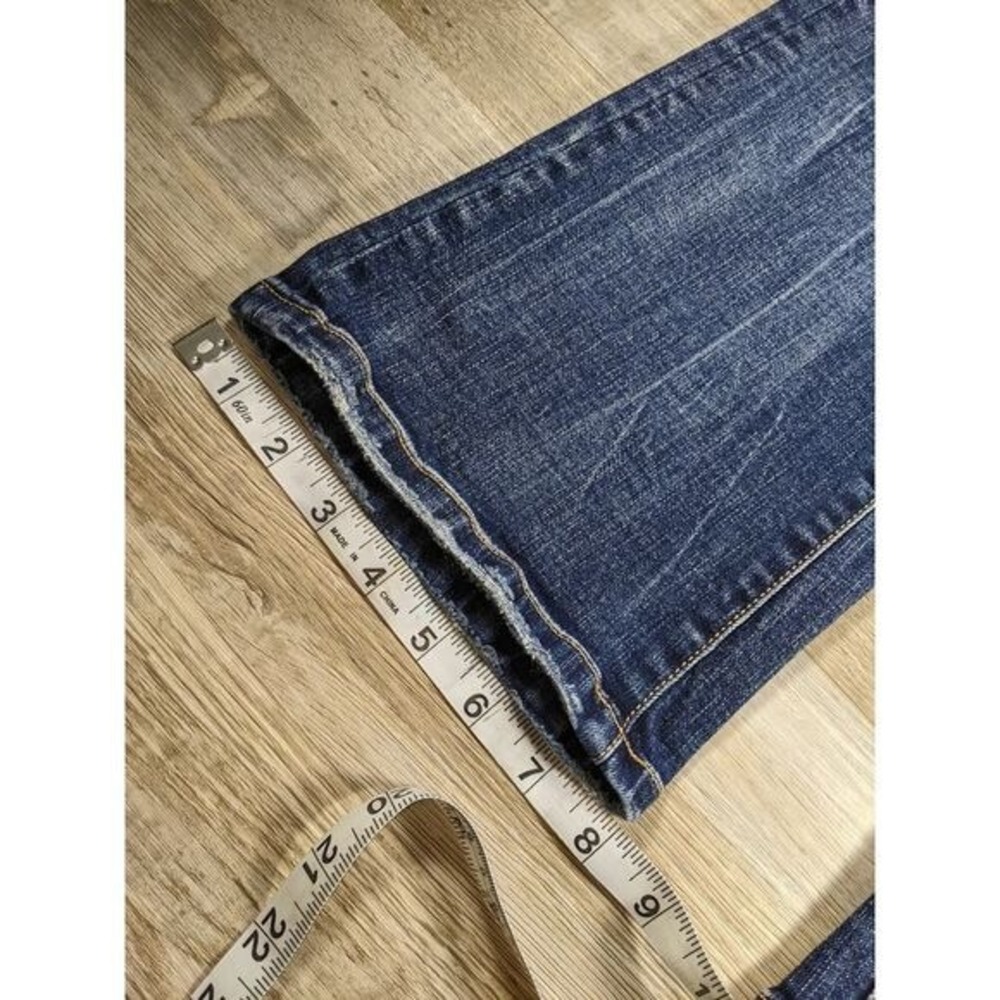 Slim Fit High Rise stretchy Tailored Boot Jeans BKE Billie W/26 Dark blue Wash - Picture 10 of 10